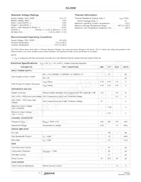 ISL9500CVZ Datasheet Page 3