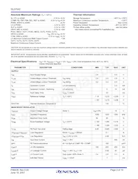ISL97642IRTZ-T Datasheet Page 3