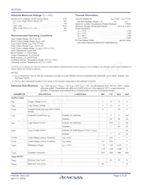 ISL97650ARTZ-TK Datasheet Page 2
