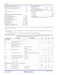 ISL97651ARTZ-T Datasheet Page 2