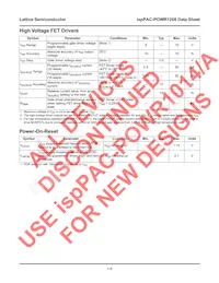 ISPPAC-POWR1208-01T44I Datasheet Page 7