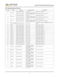 ISPPAC-POWR1220AT8-02T100I Datasheet Pagina 4