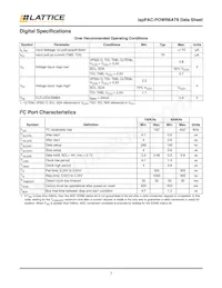 ISPPAC-POWR6AT6-01NN32I Datasheet Page 7