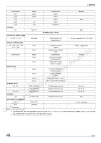 L6995STR Datasheet Page 15