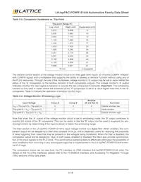 LA-ISPPAC-POWR1014-01TN48E Datasheet Pagina 18