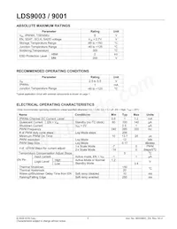 LDS9003-002-T2 Datasheet Page 3