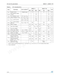 M40Z111WMH6E Datasheet Pagina 14