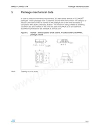 M40Z111WMH6E Datasheet Page 15