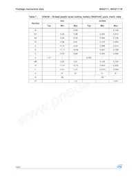 M40Z111WMH6E Datasheet Page 16