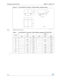 M40Z111WMH6E Datasheet Pagina 18