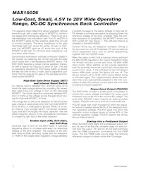 MAX15026BETD+C91 Datasheet Page 10