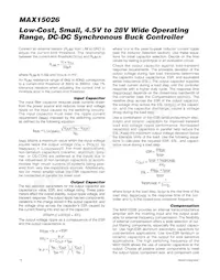 MAX15026BETD+C91數據表 頁面 14