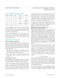 MAX16014TT+T Datasheet Page 8