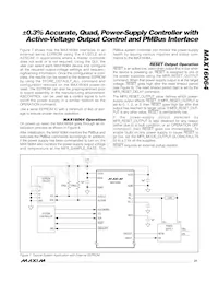 MAX16064ETX+T Datasheet Page 21