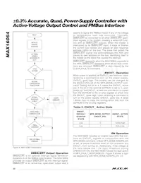 MAX16064ETX+T Datasheet Page 22