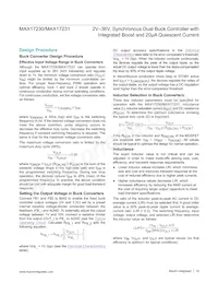MAX17231ETLS+ Datasheet Page 18
