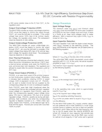 MAX17509ATJ+ Datasheet Page 17