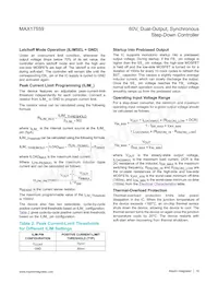 MAX17559ACJ+ Datasheet Page 18