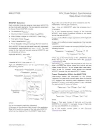 MAX17559ACJ+ Datasheet Page 23