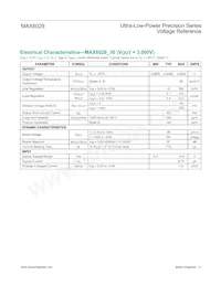 MAX6029ESA25+T Datasheet Page 4