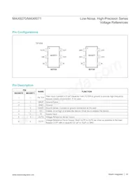 MAX6070BAUT12/V+T Datasheet Pagina 19