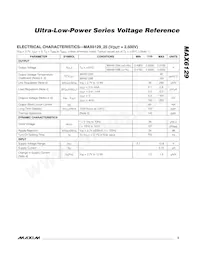 MAX6129AEUK50+T Datasheet Page 3