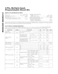 MAX630MSA/PR+T Datasheet Pagina 2