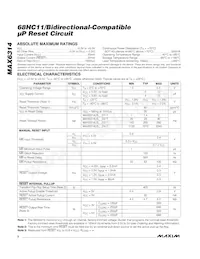 MAX6314US44D2+T Datasheet Page 2
