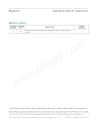 MAX6315US44D4+T Datasheet Page 7