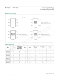 MAX6356TZUT+ Datasheet Page 9