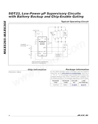 MAX6368HKA29+ Datasheet Page 14