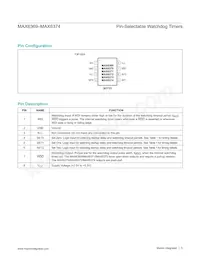 MAX6373KA+TG51 Datasheet Page 5