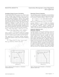 MAX6773TALD2/V+ Datasheet Page 17