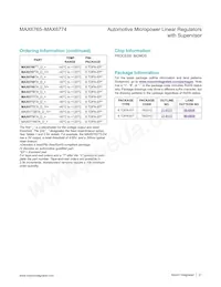 MAX6773TALD2/V+ Datasheet Pagina 21