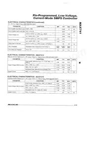 MAX741DCAP+T Datasheet Pagina 3