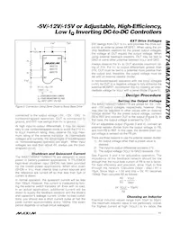 MAX774CPA+ Datasheet Page 11