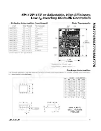 MAX774CPA+ Datasheet Page 15