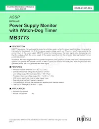 MB3773PF-G-BND-JN-ERE1 Datasheet Cover