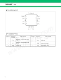 MB3793-30APNF-G-JN-6E1 Datasheet Page 3