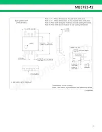 MB3793-42PNF-G-JN-6E1 Datasheet Page 21