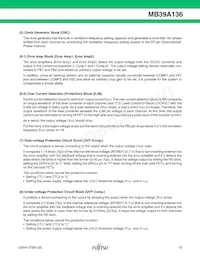 MB39A136PFT-G-JN-ERE1 Datasheet Pagina 15