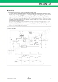 MB39A214APFT-G-JNERE1 Datasheet Page 13