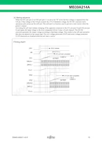 MB39A214APFT-G-JNERE1 Datasheet Page 15