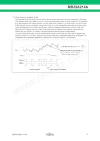 MB39A214APFT-G-JNERE1 Datenblatt Seite 17