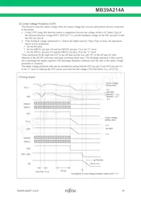 MB39A214APFT-G-JNERE1 Datasheet Page 19