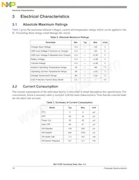 MC13783JVK5R2 Datasheet Page 16