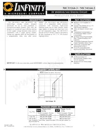 MC34164-3LP Datenblatt Cover