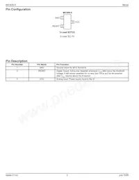 MIC809-5SYC3 Datasheet Pagina 2