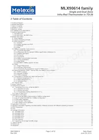 MLX90614ESF-DCI-000-TU Datasheet Page 3