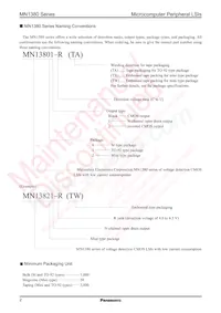 MN1381SJU Datasheet Page 2